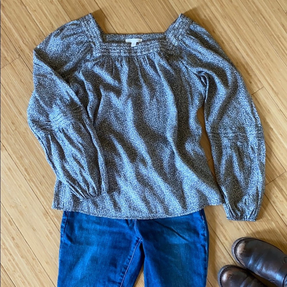 Lauren Conrad Boho Peasant Blouse